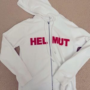 Helmut Lang zip up hoodie 100% Authentic size S